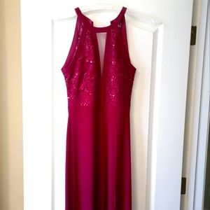 Maroon Dress size 6